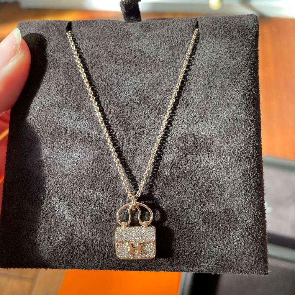 Hermes Constance Necklace Constance Pendant New